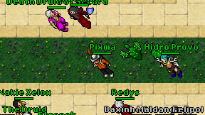 Pixma on screen