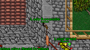 Lady Ravaiolle on screen