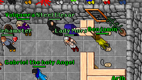 Lady Mors on screen