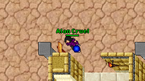 Alan Cruel on screen
