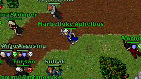 Marbelluke Aphelbus on screen