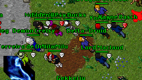 Delta-Druid on screen