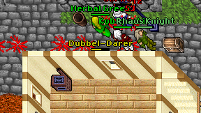 Dubbel-Darer on screen