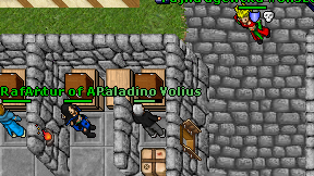 Paladino Volius on screen