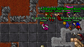 Lady Mercia on screen