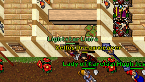 Lightstar Liara on screen