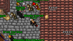 Blade darek on screen