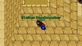 Stalker Headsmasher on screen
