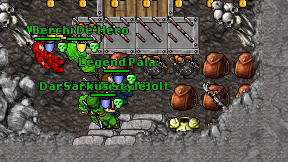 Legend Pala on screen