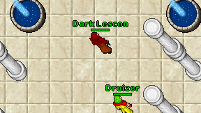 Dark Lescon on screen