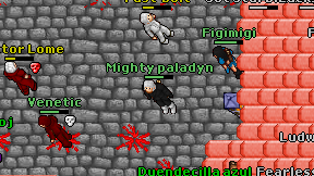 Mighty paladyn on screen