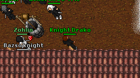 Knight Drako on screen