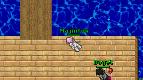 Majinfox on screen