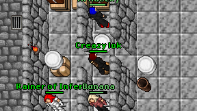 Creazy lok on screen