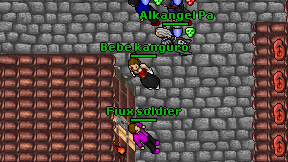Fiux soldier on screen