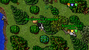 Archive Templar on screen