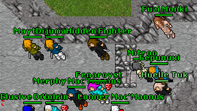 Hidden Fighter on screen
