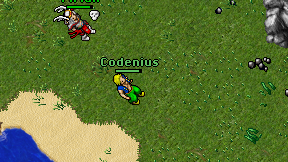 Codenius on screen