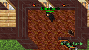 Klomback on screen