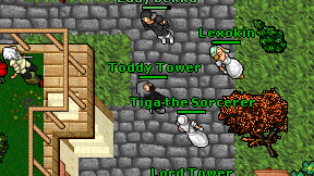 Toddy Tower on screen