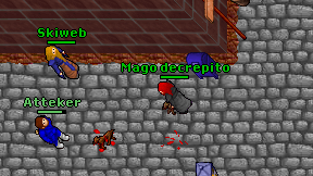 Mago decrepito on screen