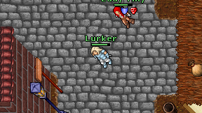 Lurker on screen