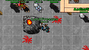 Lord Freezen on screen