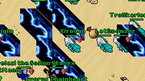 Xirodan on screen