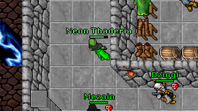 Neon Thaderia on screen
