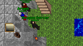 Dragon Sorcer on screen