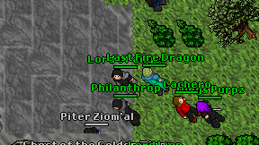 Last Fire Dragon on screen