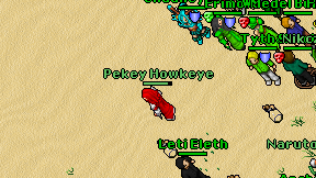 Pekey Howkeye on screen