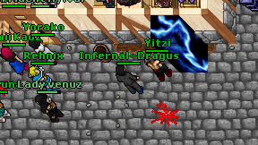 Infernal-Dragus on screen