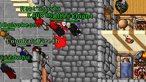 Alter Knight on screen