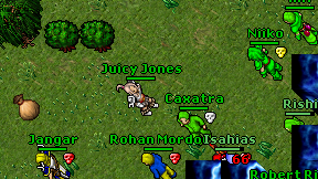 Juicy Jones on screen