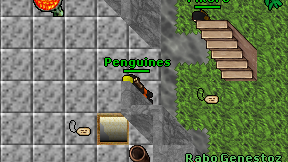 Penguines on screen