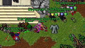 Longinus Sorcerer on screen