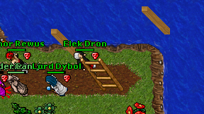 Elek Dron on screen