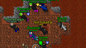 Sir Goaty on screen