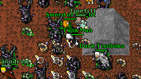 Tank Man on screen