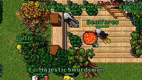 Dark Sorcerer Seba on screen