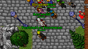 Yoshimitsu Snowman on screen