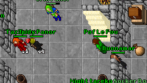 Pof Le Fou on screen
