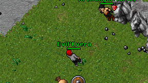 Evil'Kvera on screen
