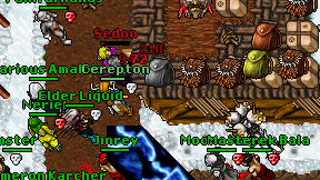 Elder Liquid on screen