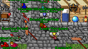 Druid phantom on screen