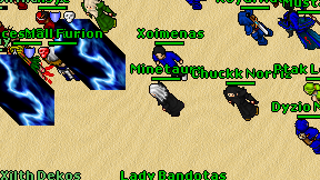 Minetaurr on screen