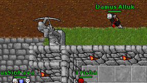 Damus Alluk on screen