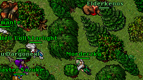 Elderkenos on screen