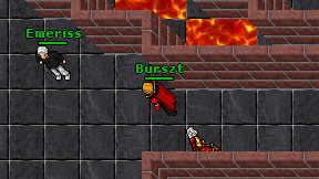 Burszt on screen